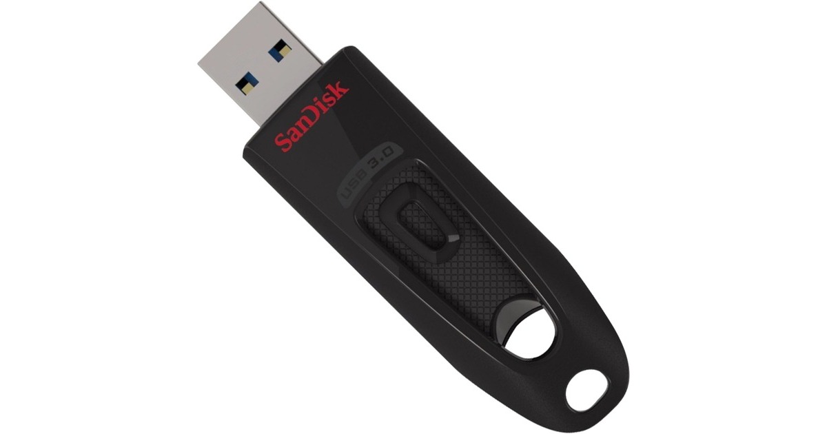 SanDiskUltra USB3.0 16 GB usb-stick  (Zwart/rood, SDCZ48-016G-U46)