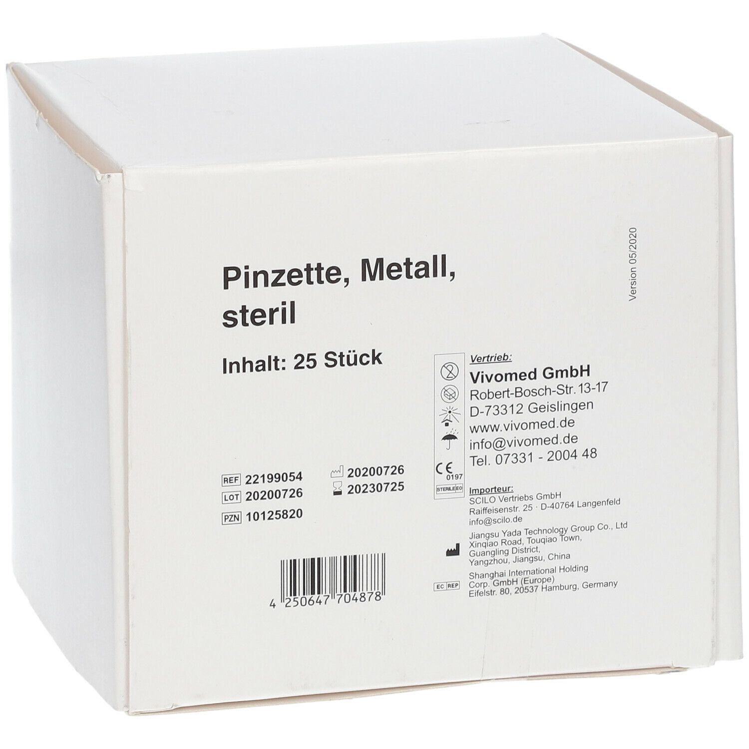 Einmalpinzette steril