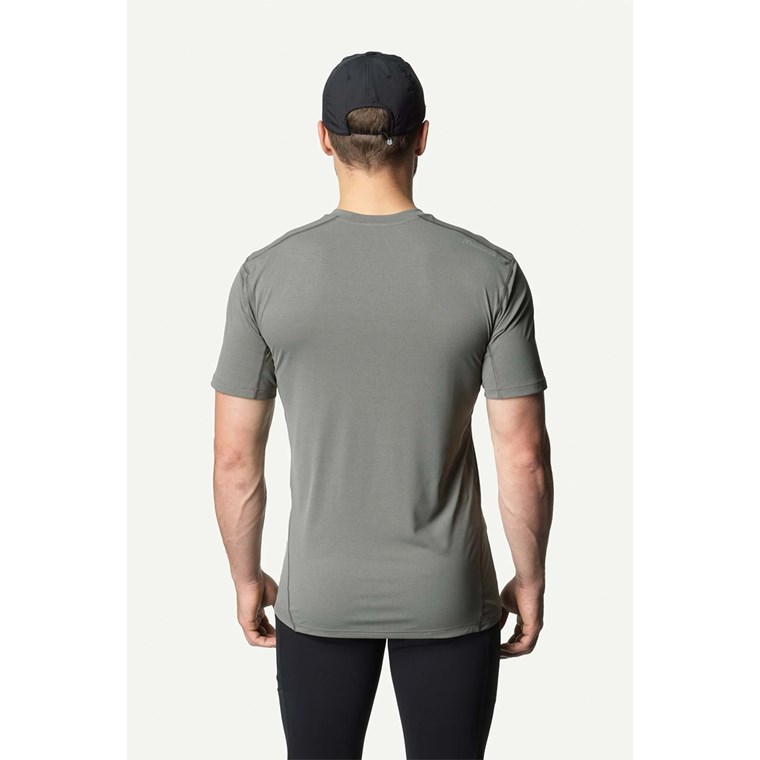 Houdini M's Pace Air Tee Geyser Grey