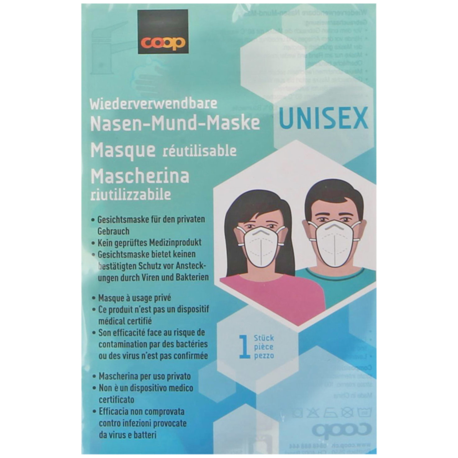 Gesichtsmaske anthra