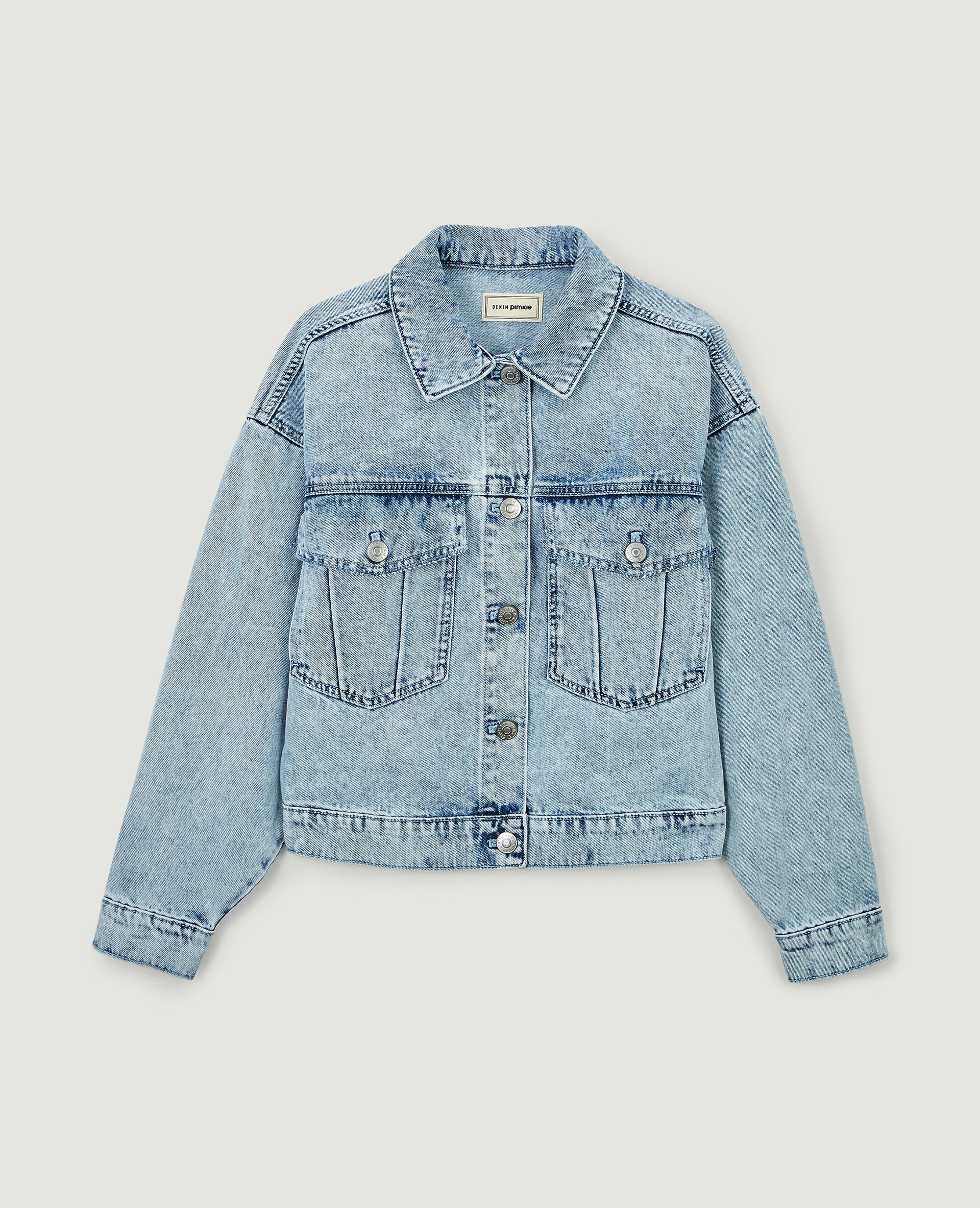 Veste en jean - Bleu clair