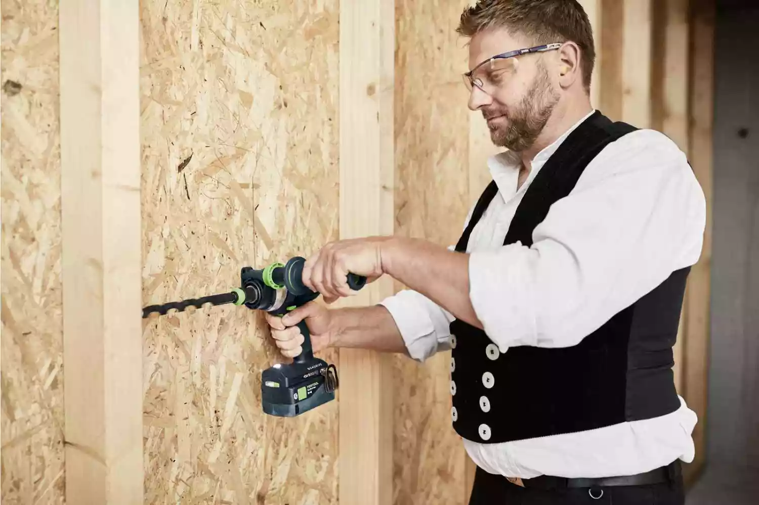 Festool TPC 18/4 5,0/4,0 I-Set/XL 18V Li-Ion accu klopboormachine set (1x 4,0Ah & 1x 5,0Ah) in systainer - 75Nm