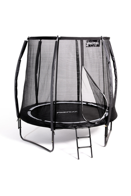 Pinepeak Lantern Trampoline inkl. Sikkerhetsnett 244 cm, Svart