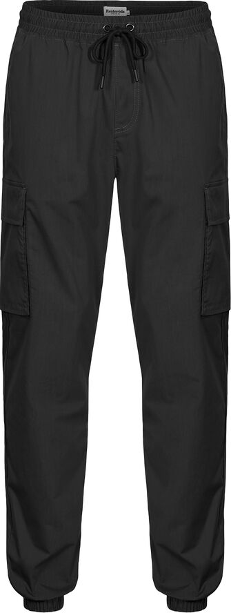 Resteröds CARGO PANTS LIGHTWEIGHT Sort