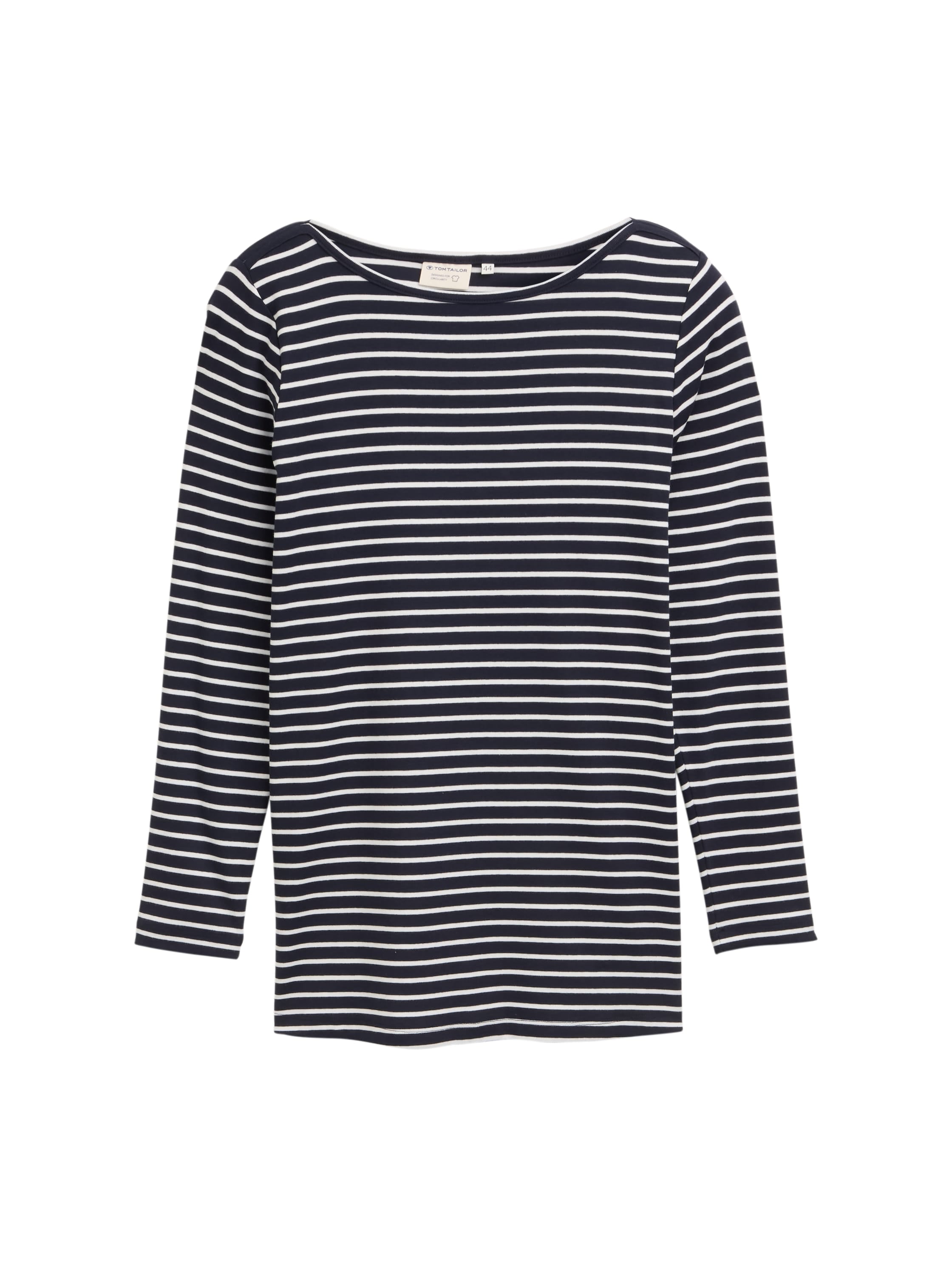 TOM TAILOR PLUS Langarmshirt , im Streifen-Design