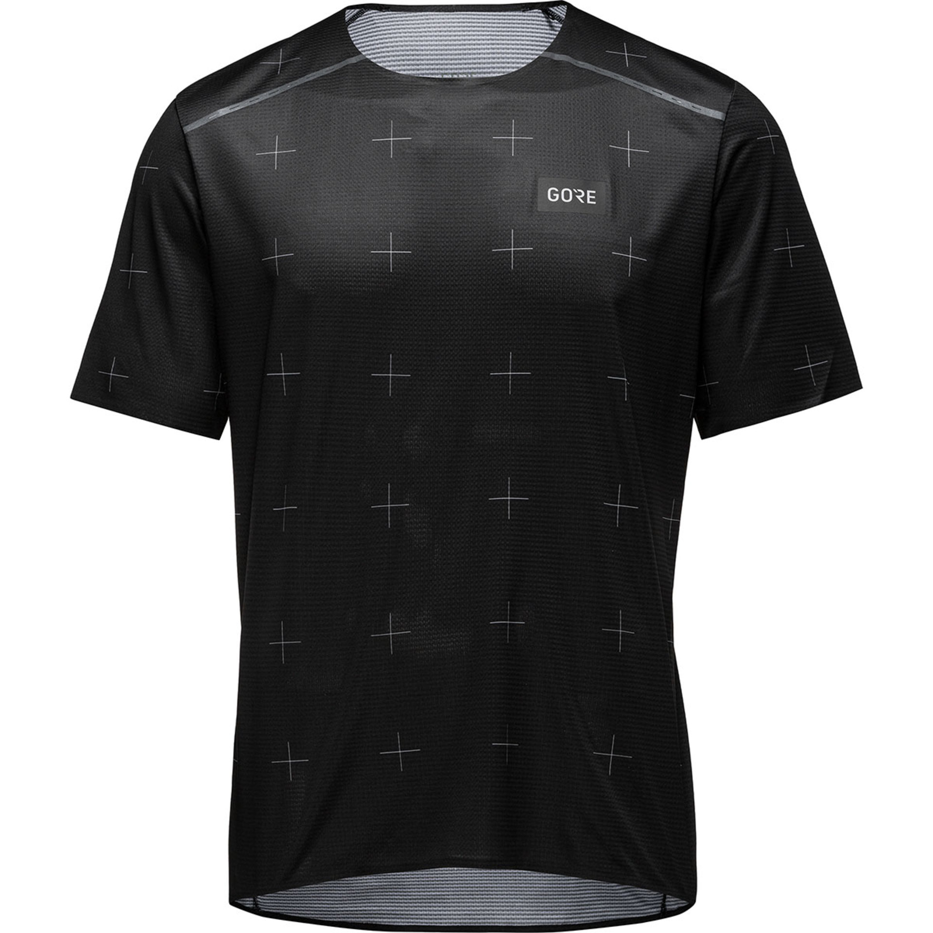GORE Wear Contest Daily Hardloopshirt Korte Mouwen Zwart Heren