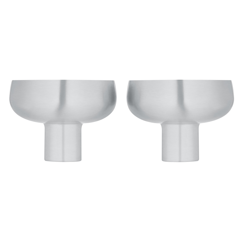 Blomus Koyoi Steel coupe champagneglazen set van 2 Edelstahl matt