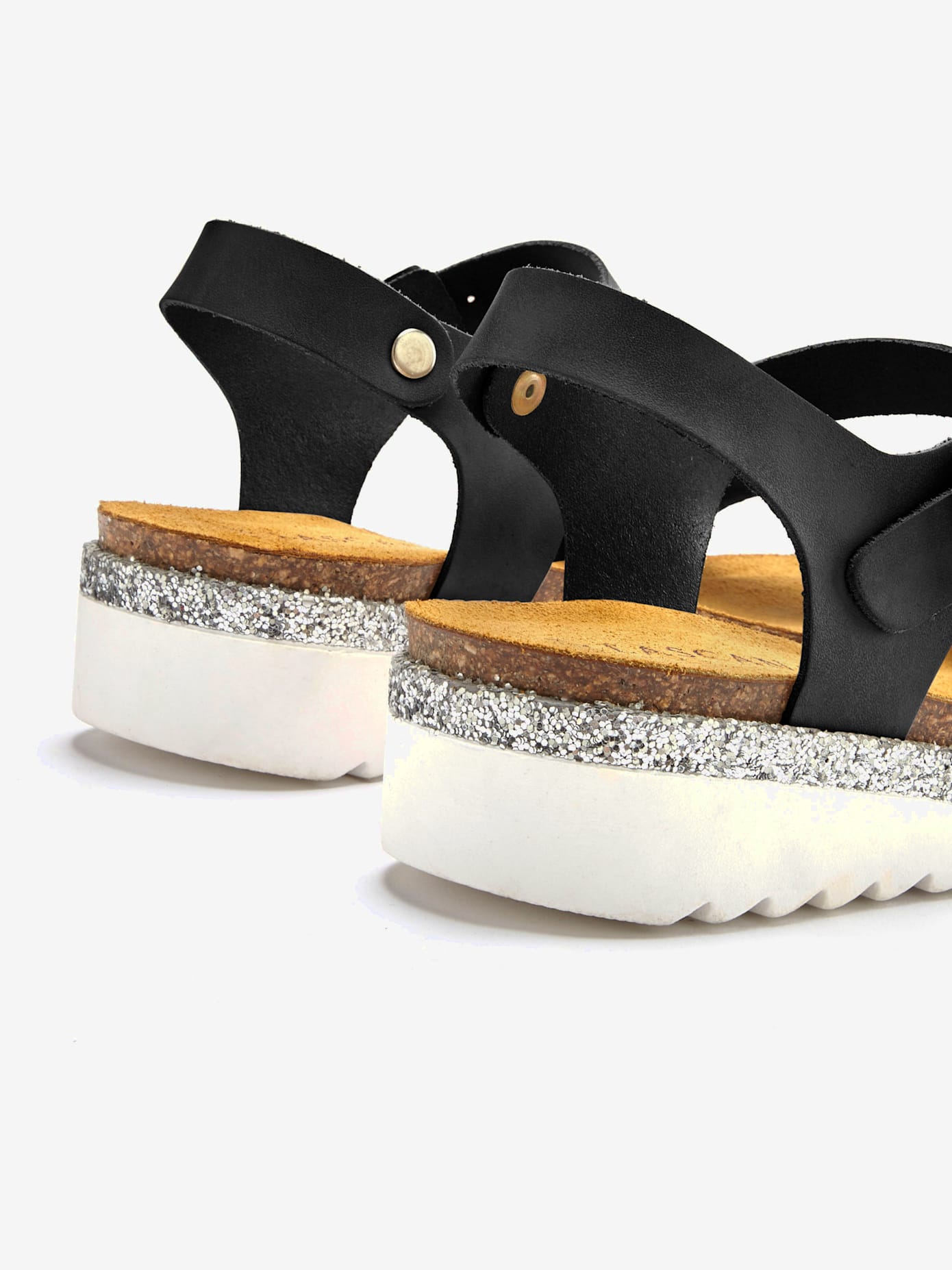 Sandales à brides cuir de qualité