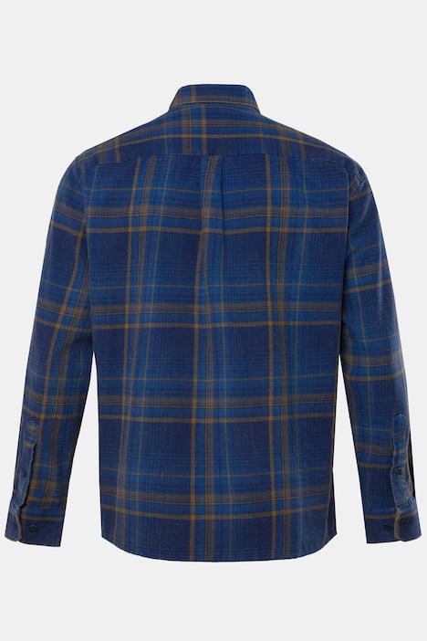 John F. Gee Karohemd, Langarm, Kentkragen, Modern Fit, bis 8 XL