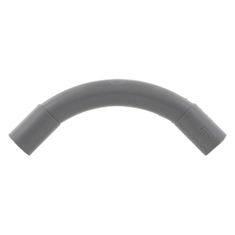 Bocht PVC slagvast 3/4