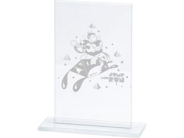 Victoria Sport Gravert glasstrofé