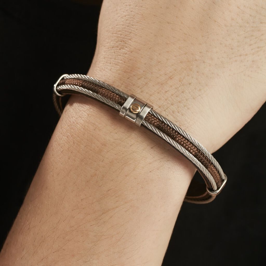 Bracelet Jourdan Egra Acier Bicolore