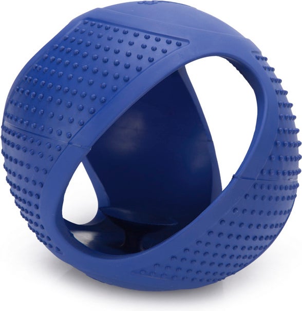 Beeztees hondenspeelgoed Fetch frisbeebal blauw D 16 cm