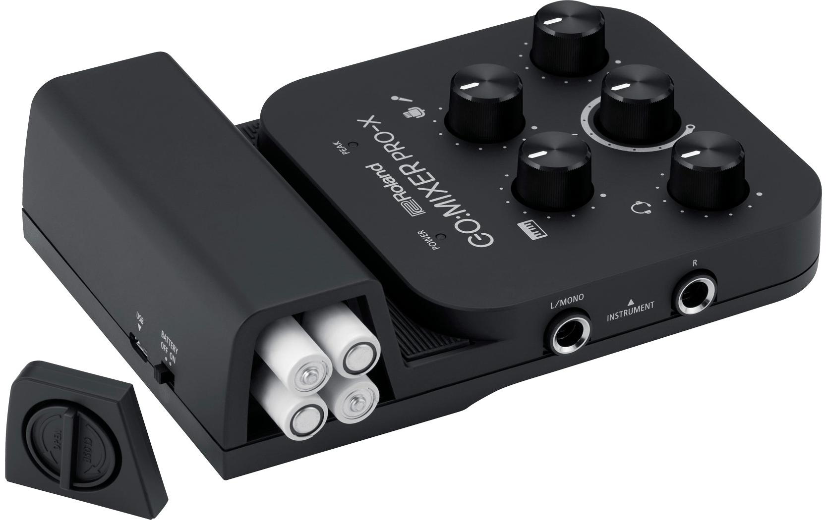 Mischpult GO:MIXER PRO-X<br>Kompakter Audio Mixer für Smartphones