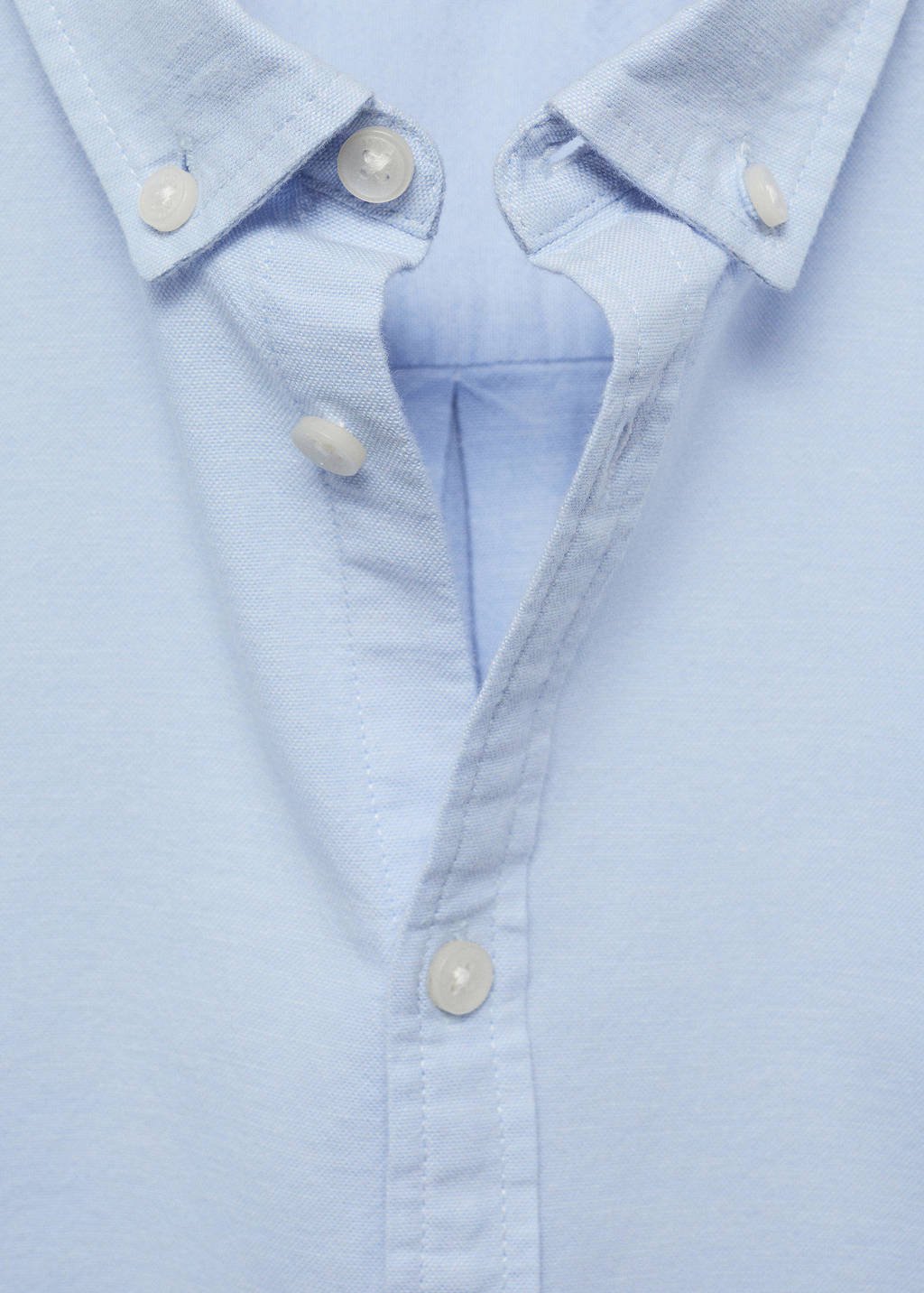 Mango Kids blouse lichtblauw