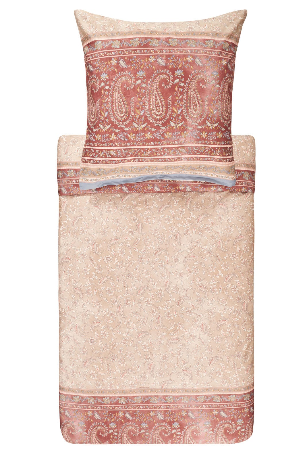 bassetti Satin-Bettwäsche COMO 41 135 x 200 cm beige