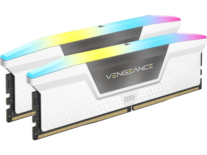 Corsair DDR5-RAM Vengeance RGB 6400 MHz 2x 16 GB High-Performance Arbeitsspeicher mit Multi-Zone-RGB-Beleuchtung