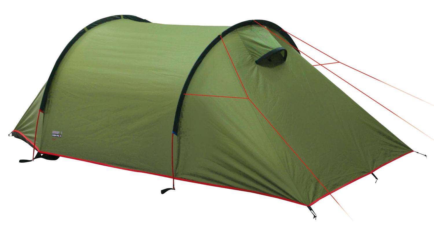 High Peak Tunnelzelt Kite 3 für 3 Personen