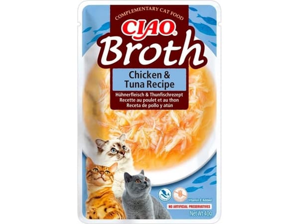 Inaba Foods INABA CIAO Kylling- og tunfisksmaksbuljong 40g