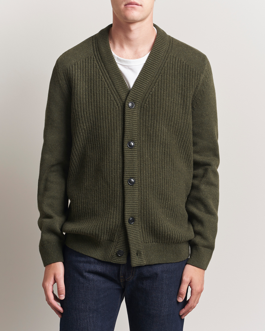 Barbour Lifestyle Mainland Knitted Cardigan Olive