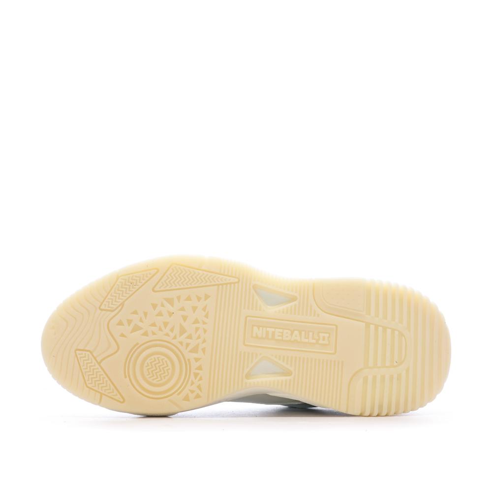 Adidas Baskets Beige Mixte Adidas Niteball