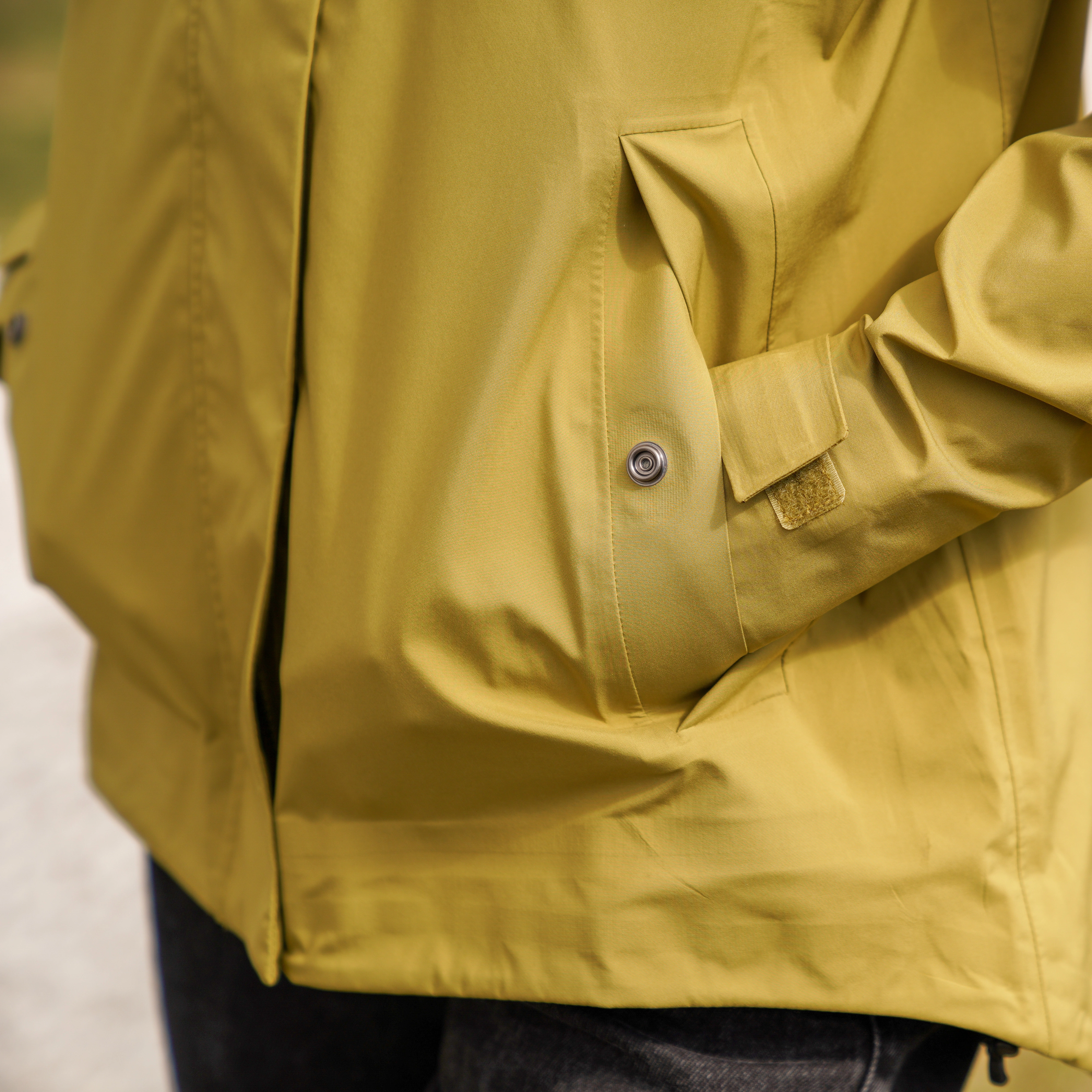 Oslo Urban Rain Shell Jacket Women Olive Green