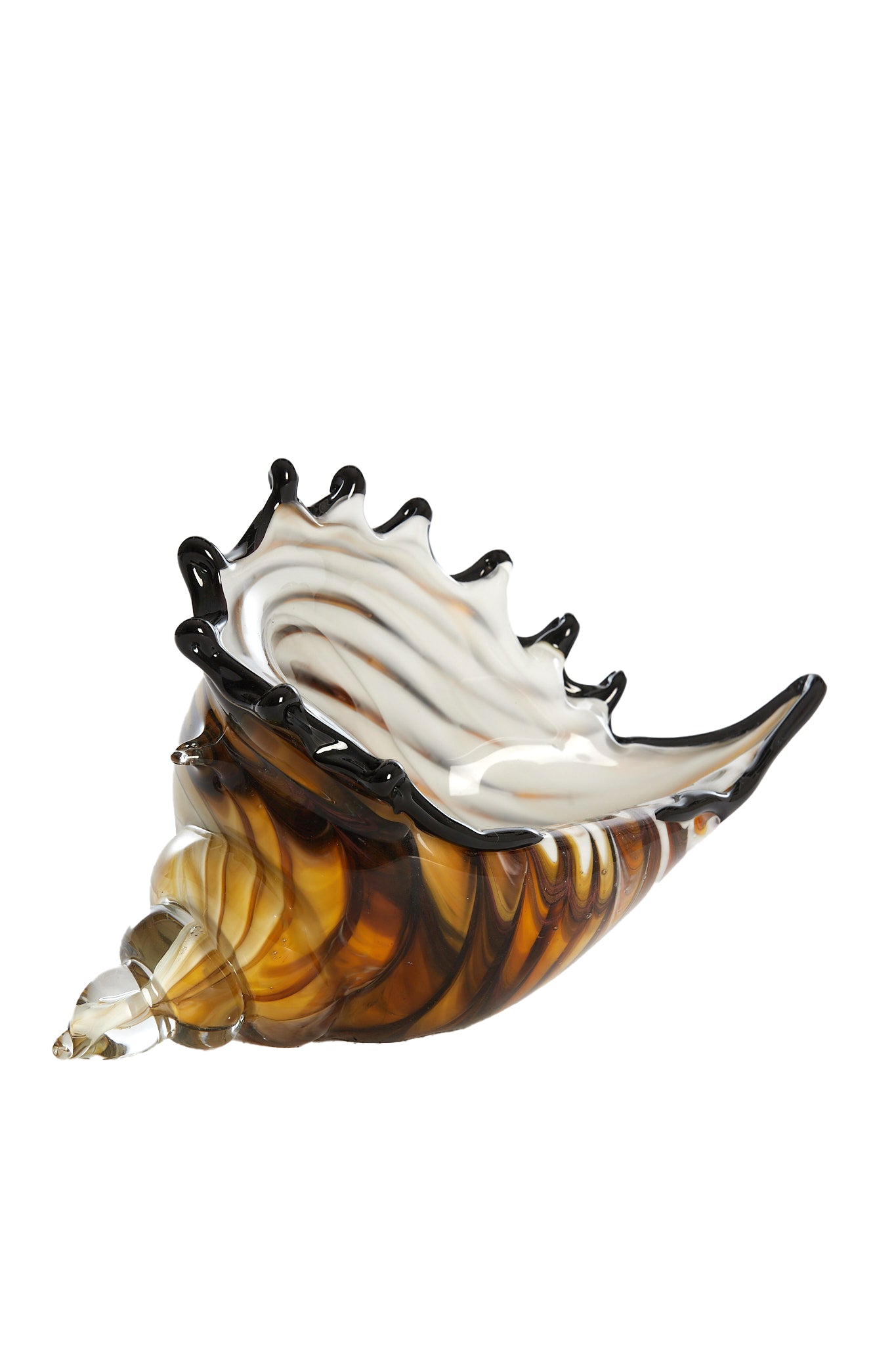 Light & Living - Ornament SHELL - 28x12x16cm - Bruin