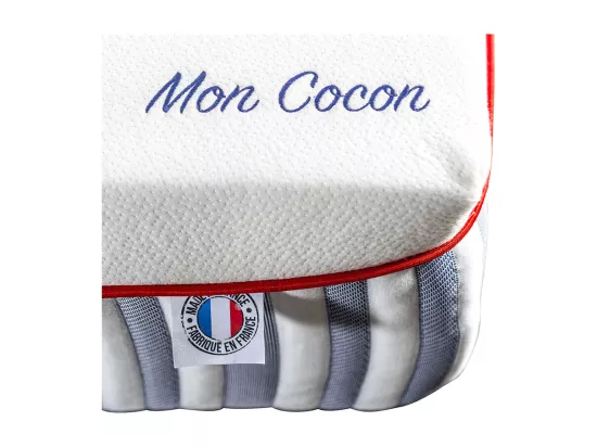 OLYMPE LITERIE | Matelas MON COCON 140x190 cm | Mousse avec mémoire de forme