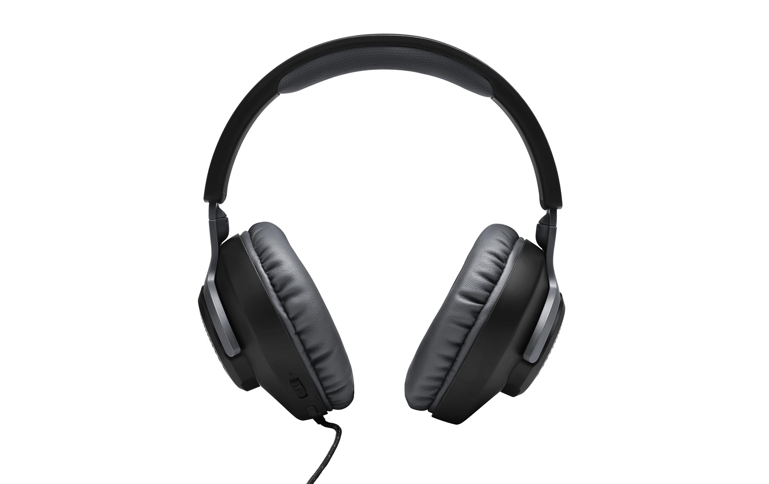 Headset Quantum 100 SchwarzKabelgebundenes Over-Ear-Gaming-Headset mit abnehmbarem Mikro