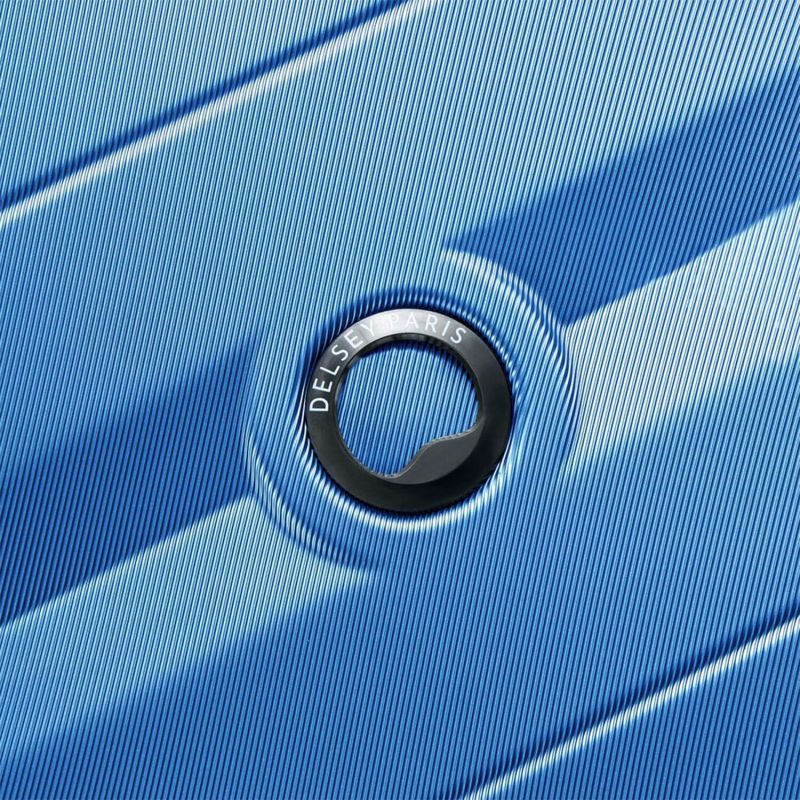 Valise cabine rigide Comete + 55 cm Bleu clair