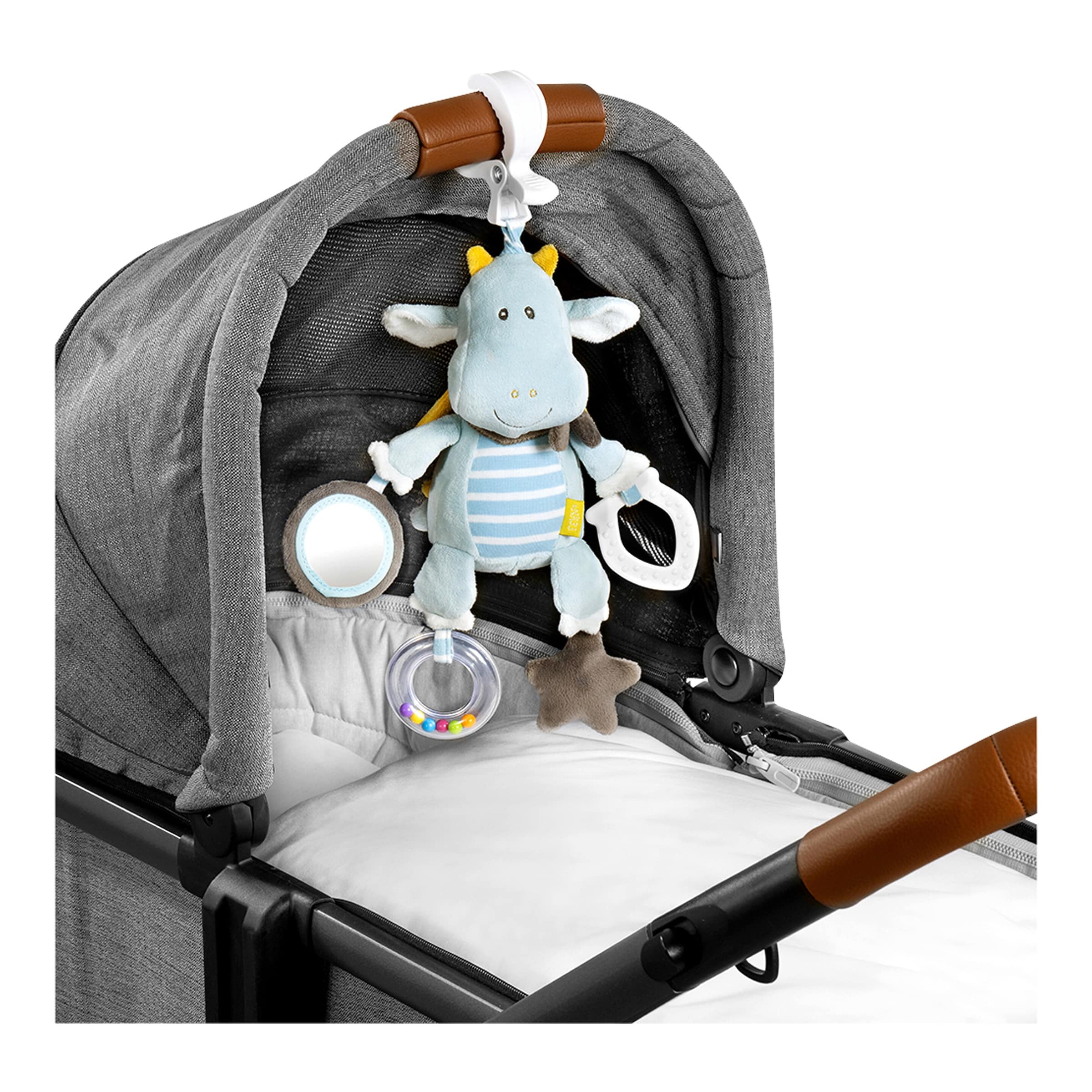 Fehn Greifling Activity-Drache mit Klemme Little Castle