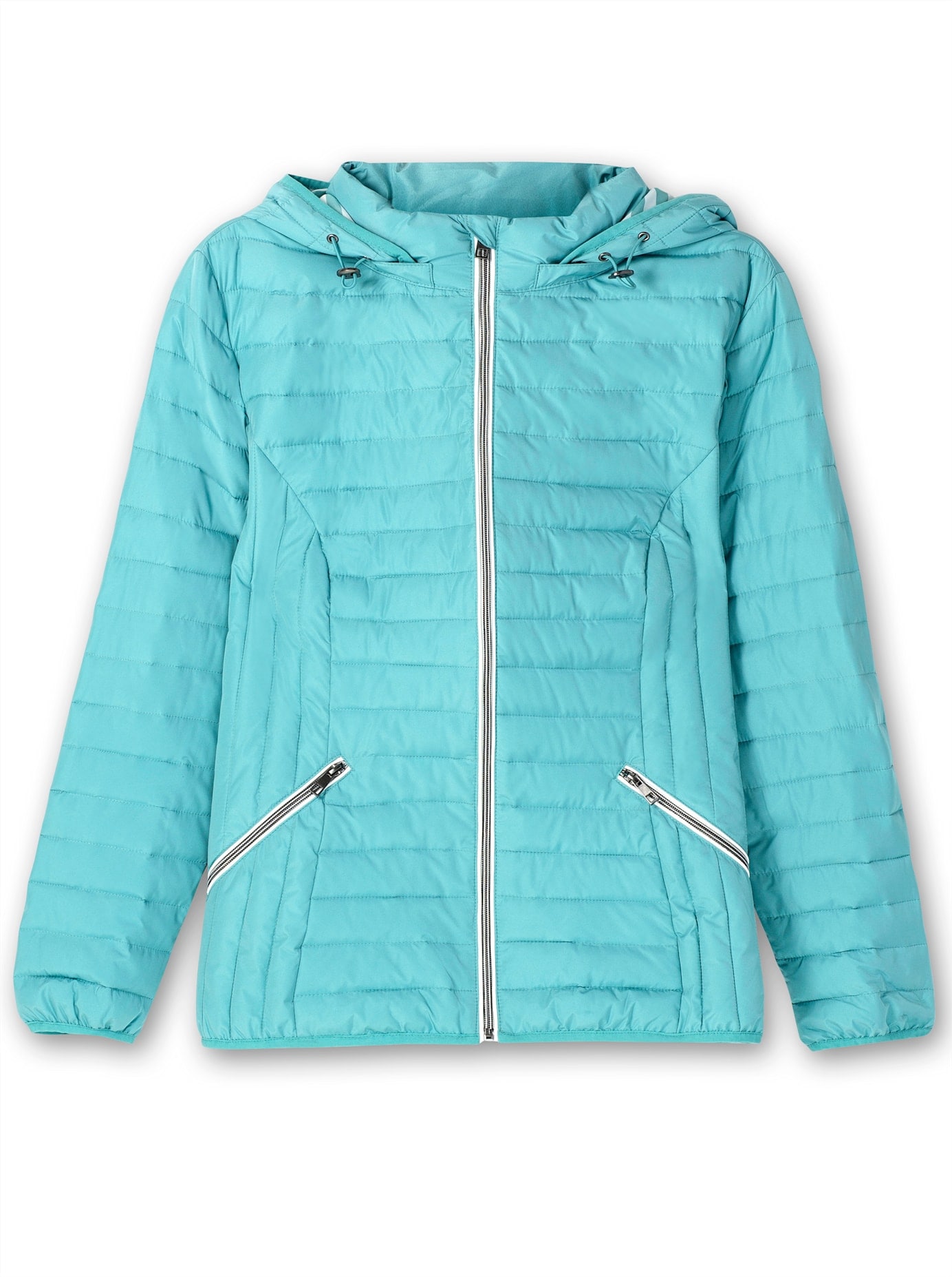 Sheego Steppjacke mit Kapuze