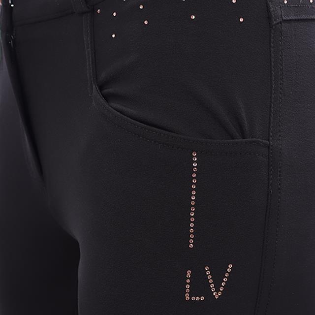 Paardrijbroek La Valencio LVWilhelmina Full Grip Grijs