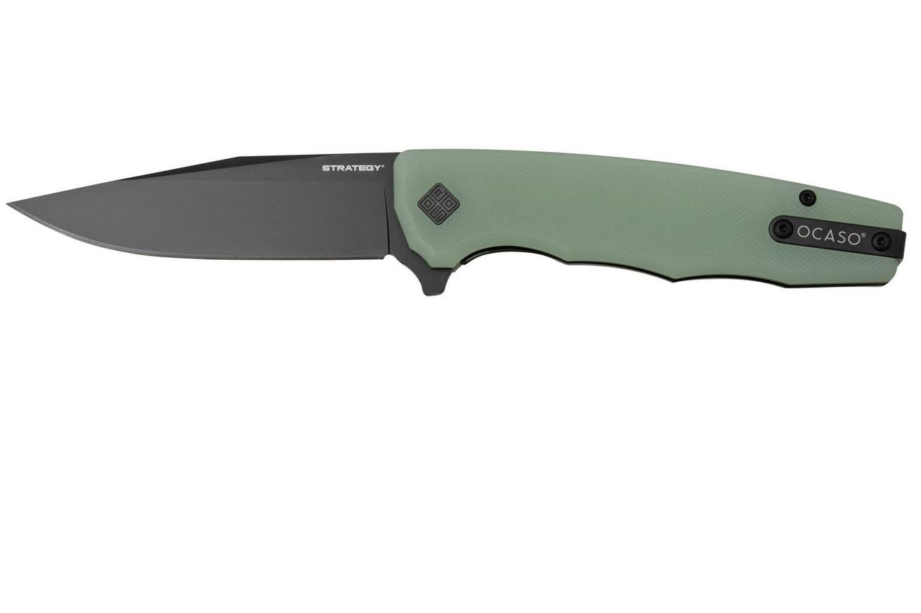 Ocaso Strategy 29JGB Jade G-10 Black PVD, zakmes