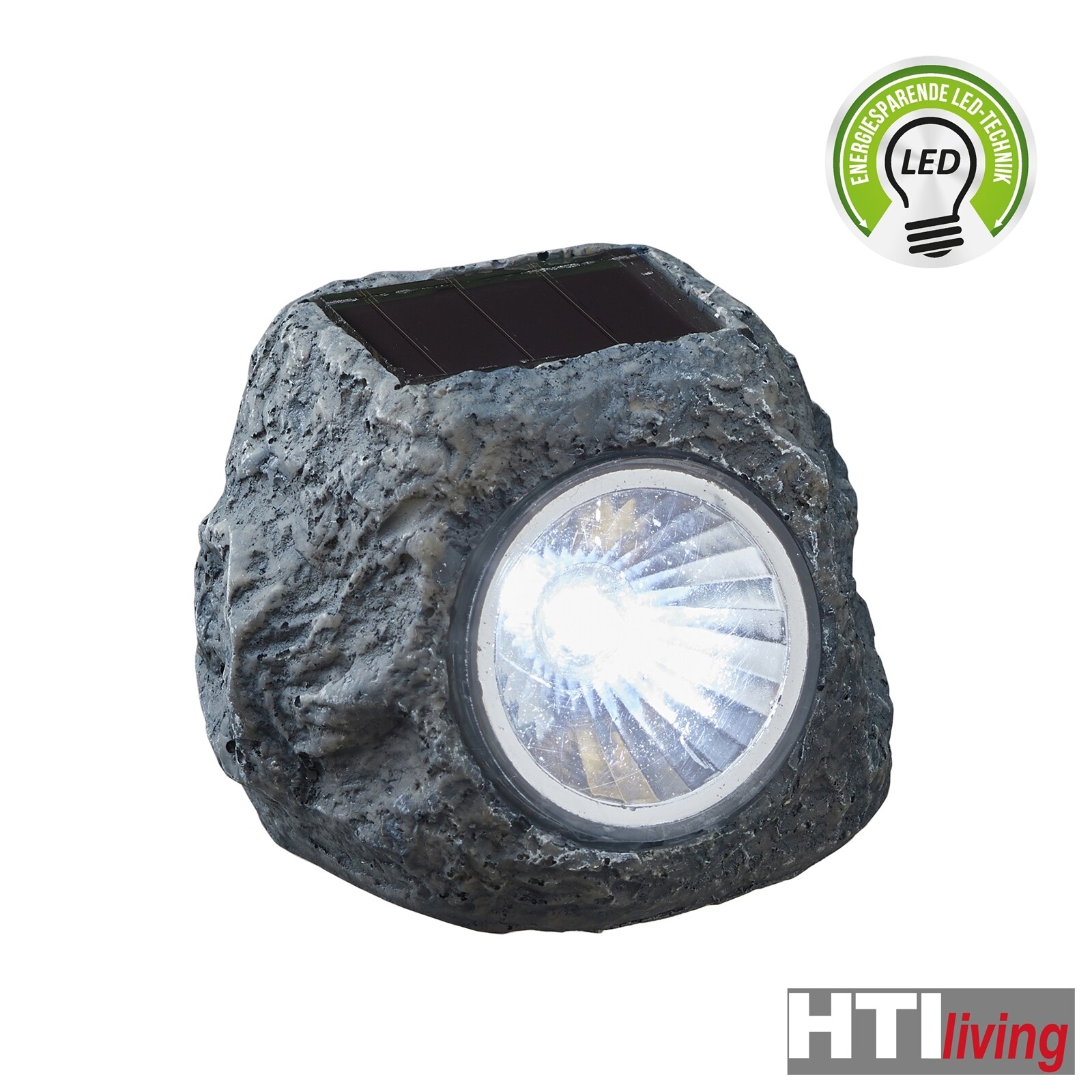 HTI-Living Solarleuchte kleiner Stein