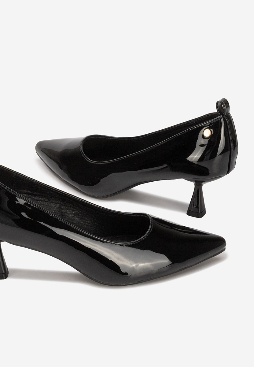 Chaussures à talon fin noirs Ovelira V2