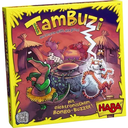 HABA 7180 Tambuzi den Letzten trifft der Blitz, Geschicklichkeitsspiel