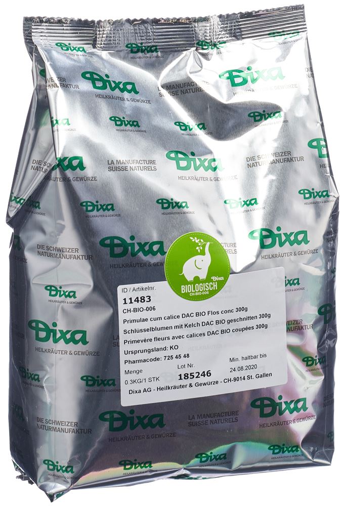 DIXA Schlüsselblumen mit Kelch DAC BIO geschnitten 300 g
