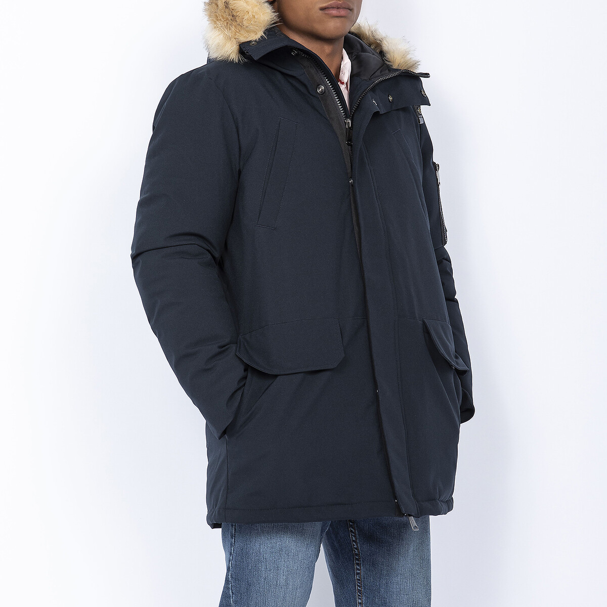 SCHOTT<br>Parka quente com capa Nelson