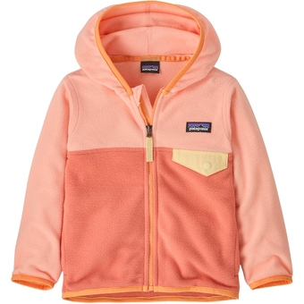 Patagonia Baby Micro D Snap-T Fleecejacke Peak Pink Kinder