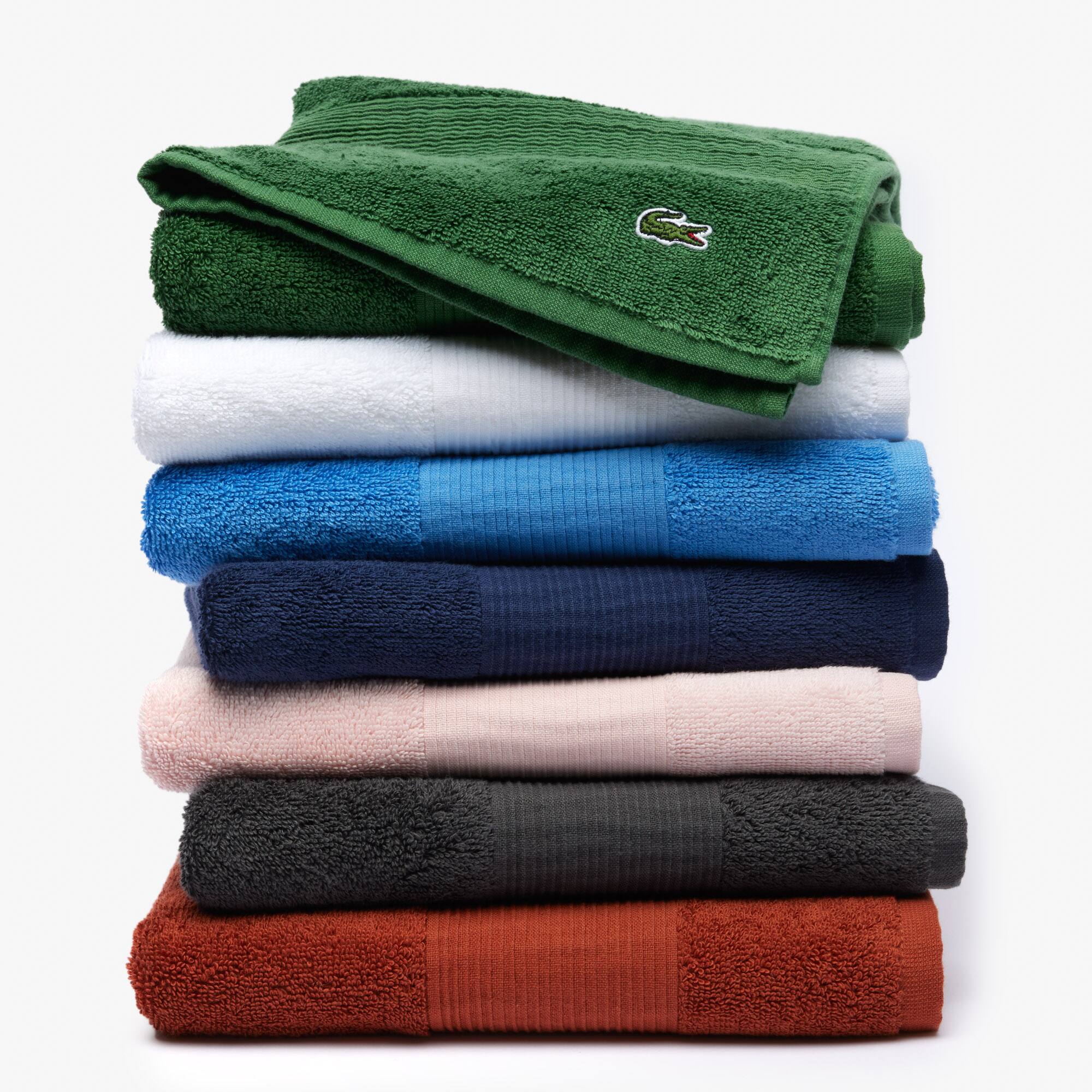 L Lecroco Badetuch Badehandtücher - Weiss - Lacoste - Unisex