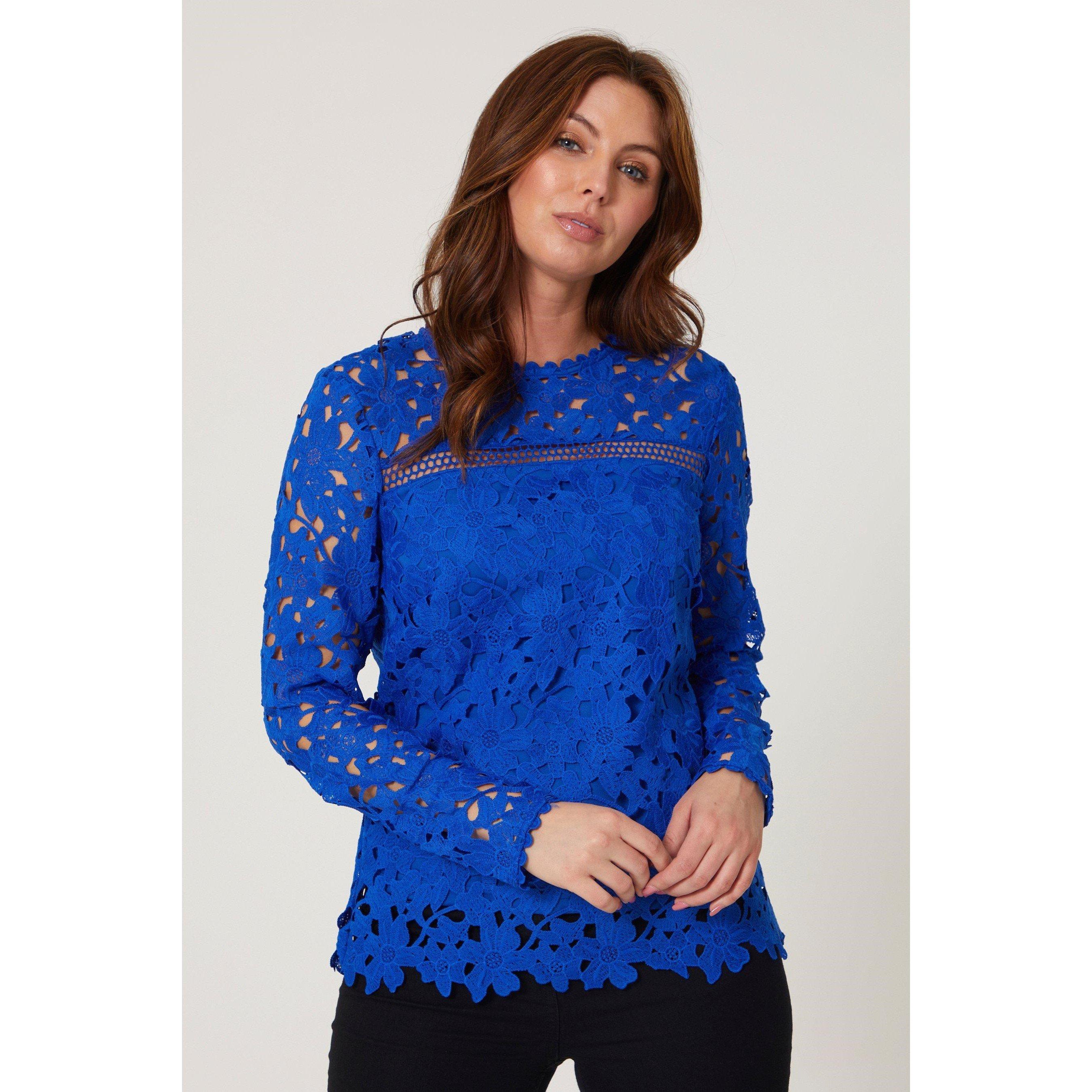 Be You Ladies Long Sleeve Lace Top