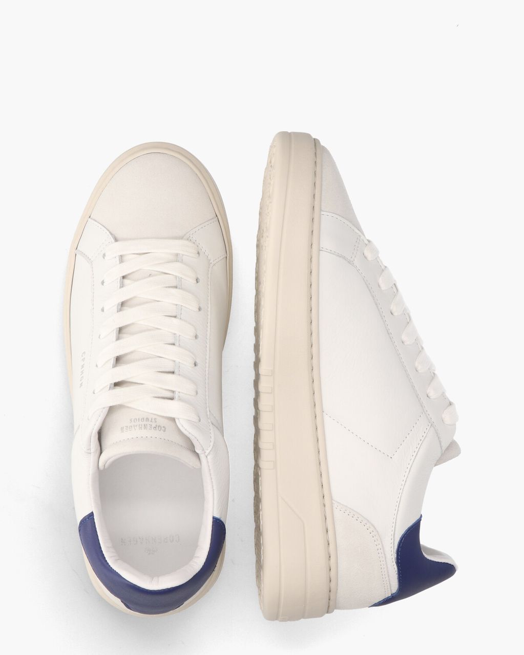 Copenhagen Studios CPH72M Wit/Blauw Herensneakers