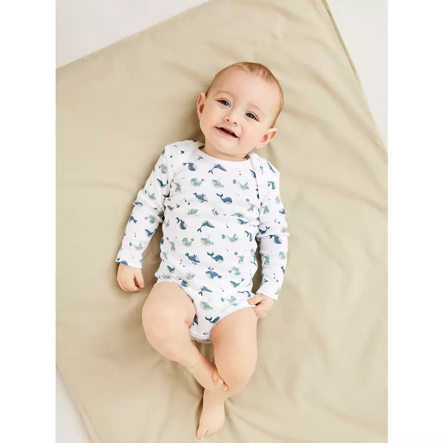 name it Langarmbody 3er Pack Majolica Blue