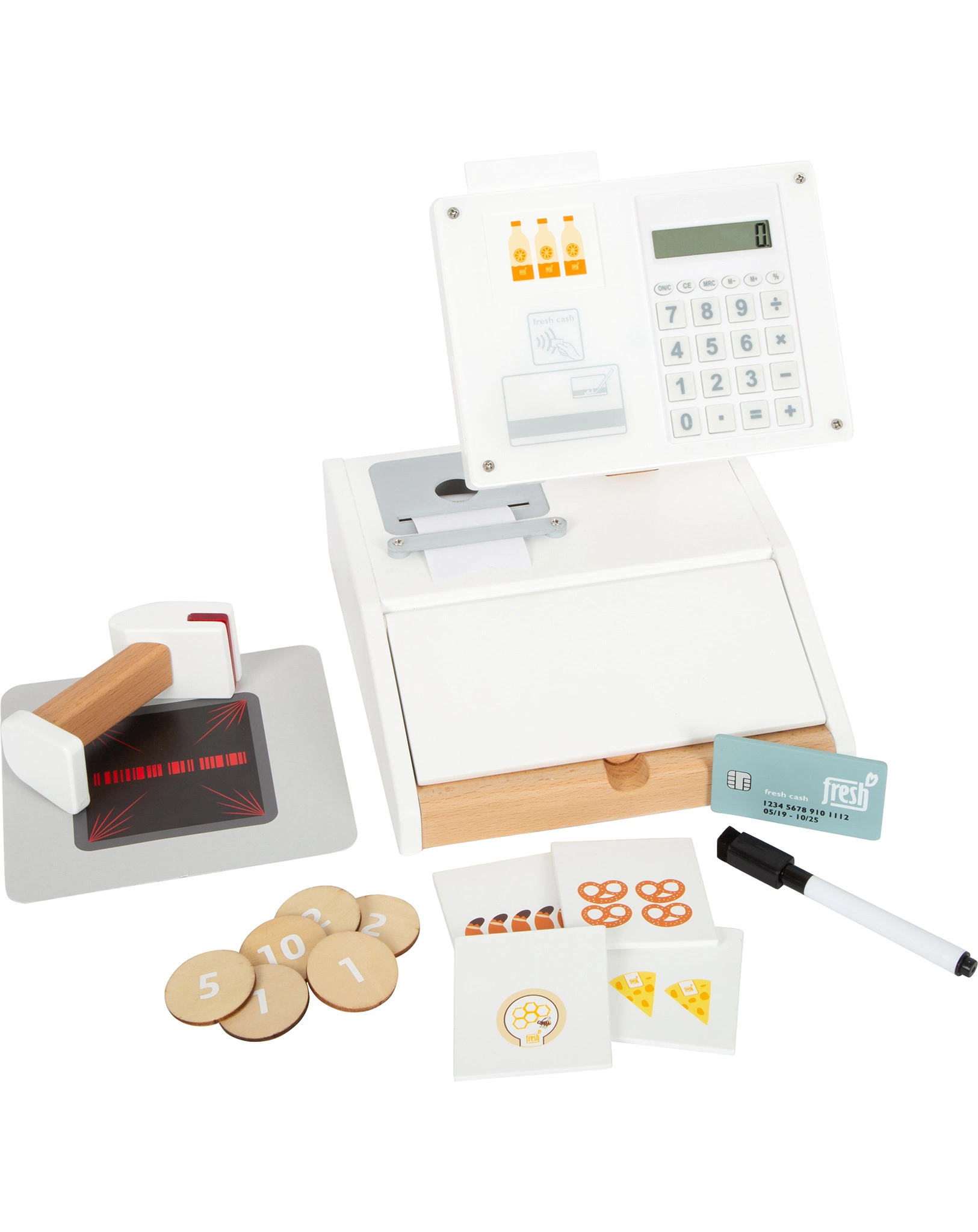 Kassen-Set FRESH aus Holz