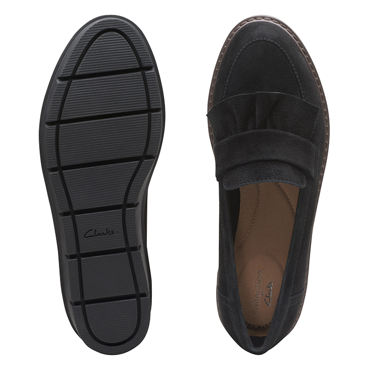 Clarks Airabell Slip | SUÈDE NOIR