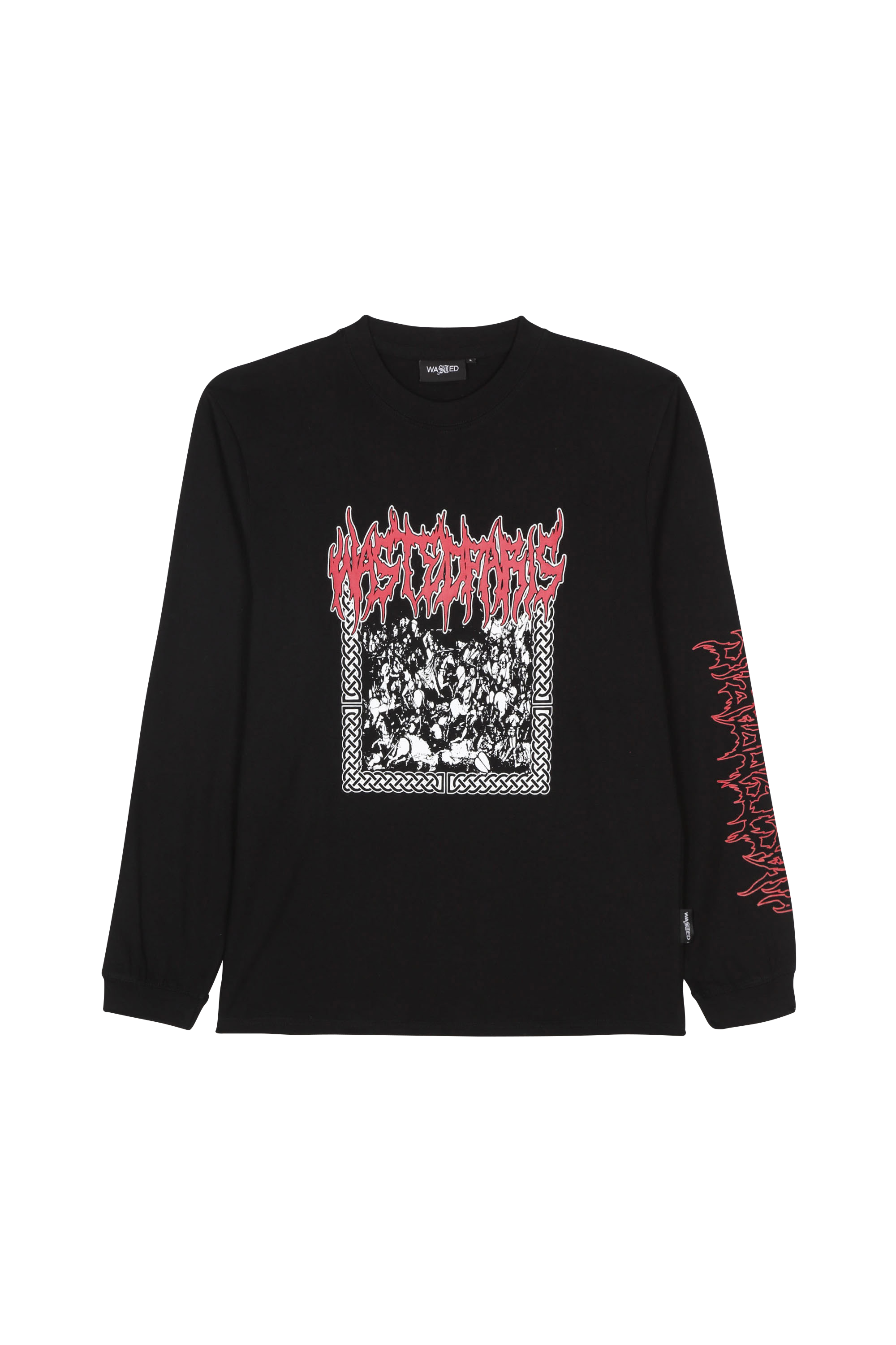 WASTED T-shirt Noir