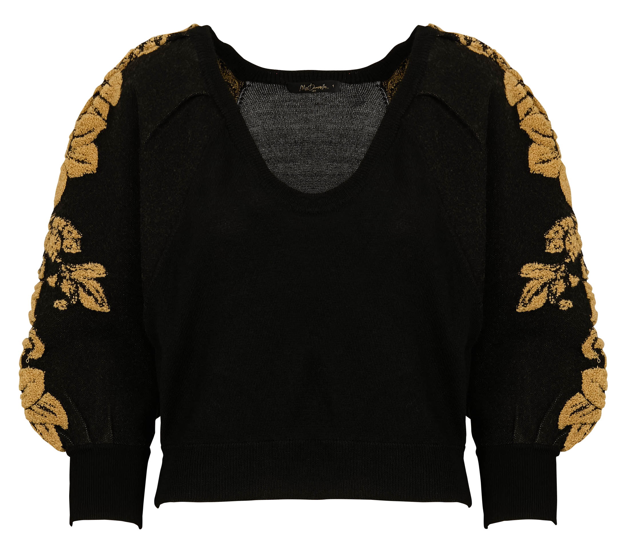 AVELINE - Pull col bateau| Noir
