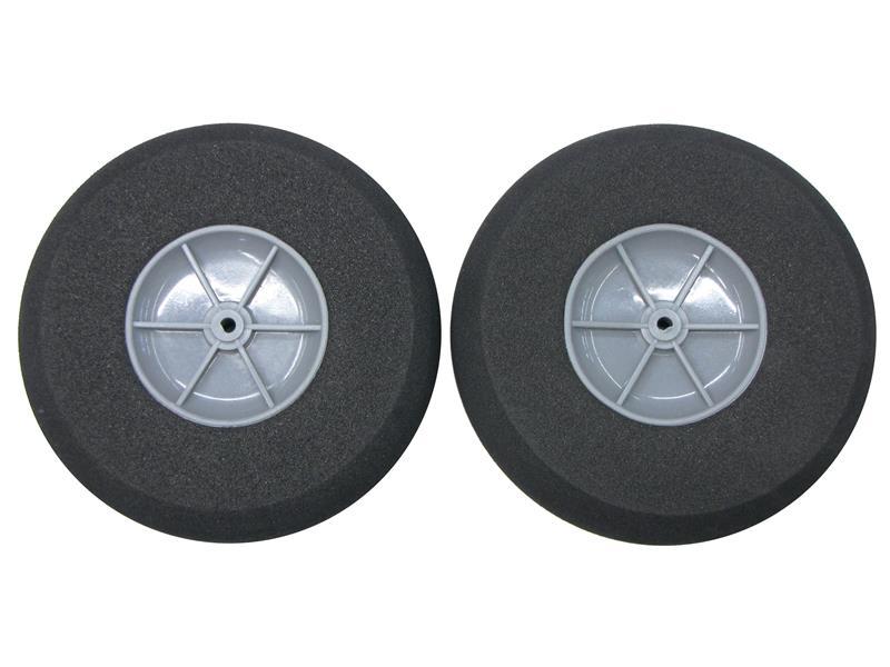 OEM Moosgummi Super Leichtrad 105 mm, 2 Stück Räder für Modellflugzeuge