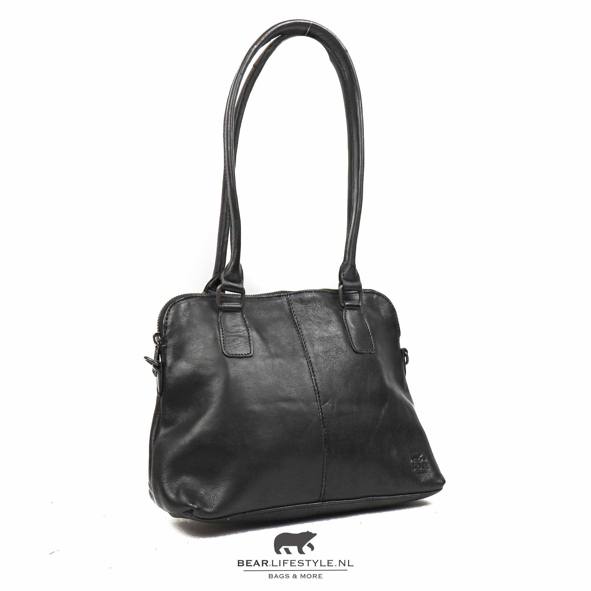 Bear Design Callisto Pelle Hand/ Schoudertas Petra Black CP1792